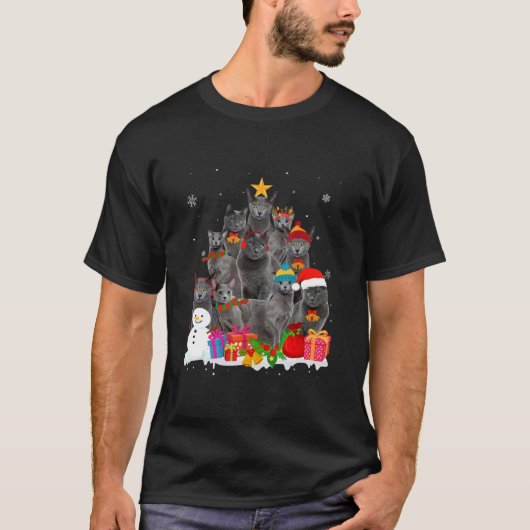 Russische Weihnachtszeit T-Shirt (Vorderseite)