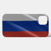 Russische Wellenflagge - Case-Mate iPhone Hülle (Rückseite (Horizontal))