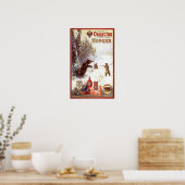 Russische Werbung für Gun Powder im Empire 1900 Poster (Küche)