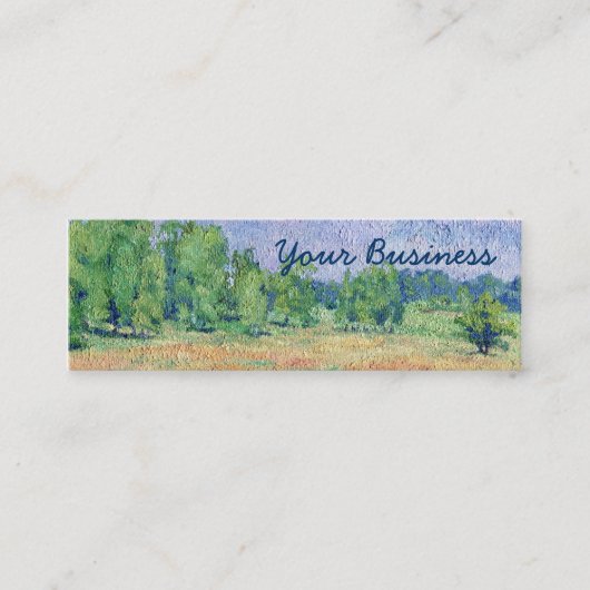 Russische Wiesen Mini Visitenkarte (Vorderseite)