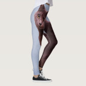 Russischer blauer Pussycat Leggings (Rechts)