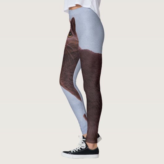 Russischer blauer Pussycat Leggings (Links)
