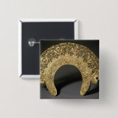 Russischer Diadem mit mit Filigran geschmückter Button (Vorne & Hinten)