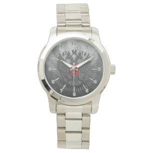Russischer doppelter Adler Armbanduhr