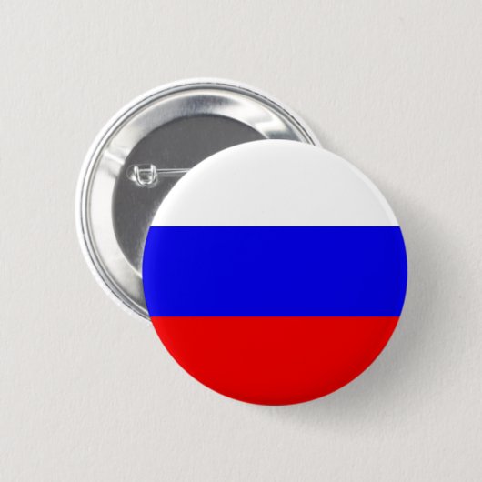 Russischer Flaggenknopf Button (Vorne & Hinten)