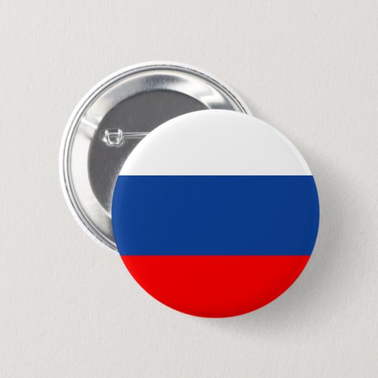 Russischer Flaggenknopf Button (Vorne & Hinten)