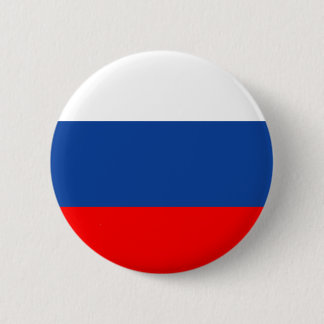 Russischer Flaggenknopf Button