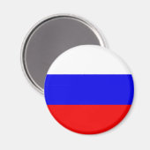 russischer Flaggenmagnet Magnet (Vorderseite/Rückseite)