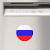 russischer Flaggenmagnet Magnet (In Situ (Geschirrspüler))