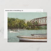 Russischer Fluss in Healdsburg Kalifornien Postkarte (Vorne/Hinten)