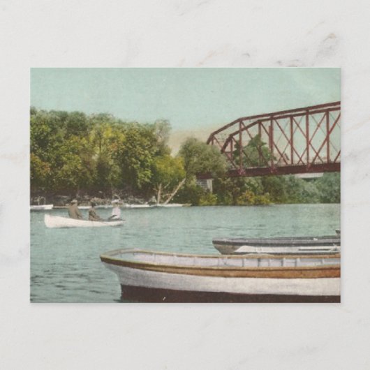 Russischer Fluss in Healdsburg Kalifornien Postkarte (Vorderseite)