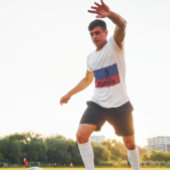 Russischer Fußball, anpassbar T-Shirt