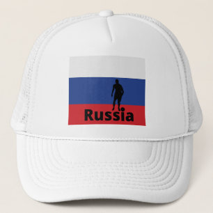 Russischer Fußball, anpassbar Truckerkappe