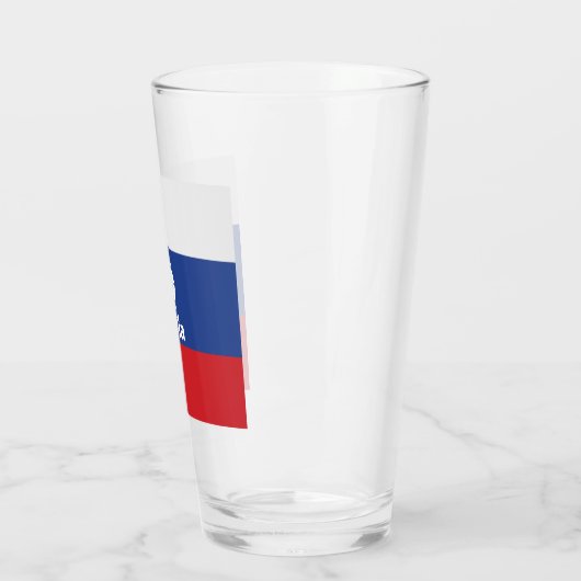 Russischer Fußball Glas (Links)