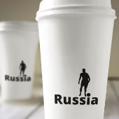 Russischer Fußball Pappbecher