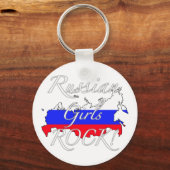 Russischer Girls Rock! Schlüsselanhänger (Vorderseite)