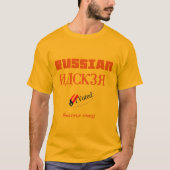 russischer Hacker wählte ich lustiges angesagtes T-Shirt (Vorderseite)