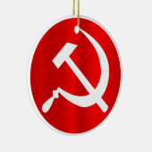 Russischer Hammer und Sichel Keramikornament (Rechts)