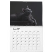 Russischer Kalender für die Blaue Katze (Jan 2027)
