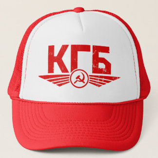 Russischer KGB Emblem-Hut Truckerkappe