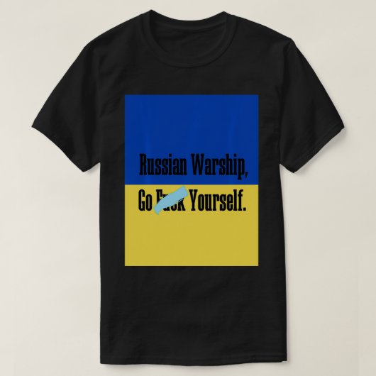 Russischer Krieg T-Shirt (Design vorne)