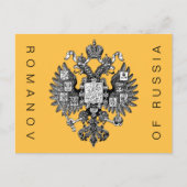 RUSSISCHER Postkarte (Vorderseite)