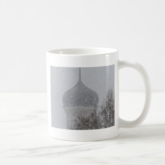 Russischer Schneesturm Kaffeetasse (Rechts)