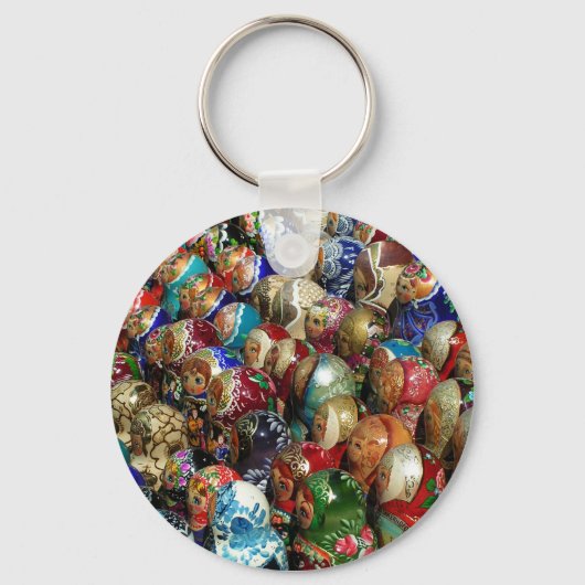 Russischer Souvenirs-Schlüsselanhänger Schlüsselanhänger (Vorderseite)