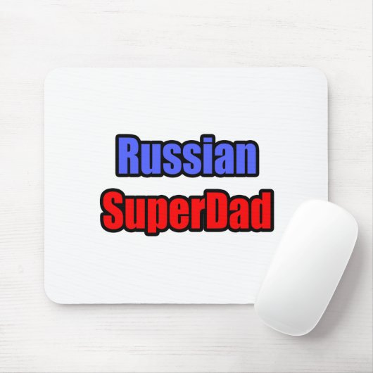 Russischer SuperDad Mousepad (Mit Mouse)