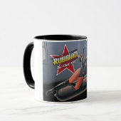 Russischer Ta erhalten Ya! Kaffee-Tasse Tasse (Vorderseite Links)
