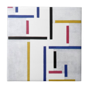 Russischer Tanz durch Theo van Doesburg Fliese