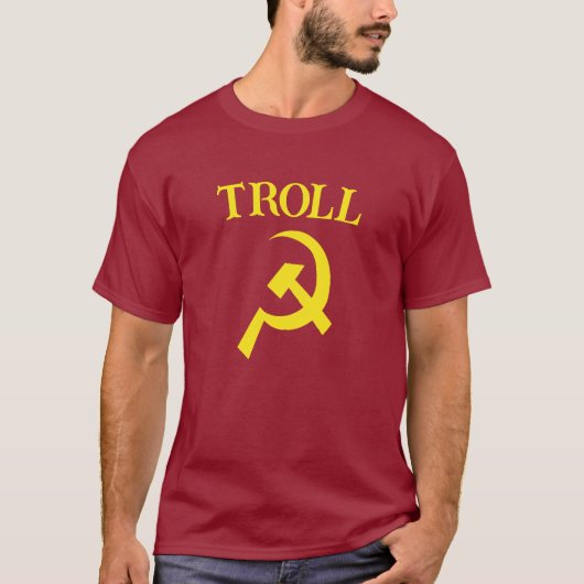 Russischer Troll-Symbol-T - Shirt (Vorderseite)