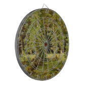 Russischer Wald (Rustikale Landschaft) (Grünwald) Dartscheibe (Vorderseite Links)