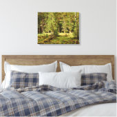 Russischer Wald (Rustikale Landschaft) (Grünwald) Leinwanddruck (Insitu (Schlafzimmer))