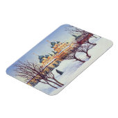 Russischer Winter 2004 Magnet (Linke Seite)