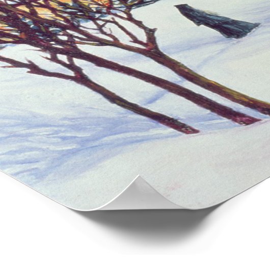 Russischer Winter 2004 Poster (Ecke)