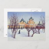 Russischer Winter 2004 Postkarte (Vorne/Hinten)