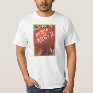 Russischer WWII Plakat-T - Shirt