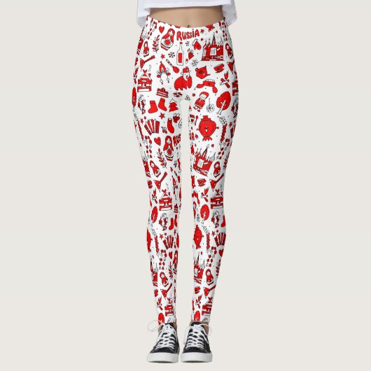 Russischer ZEF-Stil Leggings (Vorderseite)
