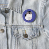 Russischer zwergartiger Hamster-Cartoon Button (Beispiel)