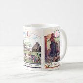 Russisches Alphabet-Bild-Tassen, Set I (Nr. 2 von Kaffeetasse (VorderseiteRechts)