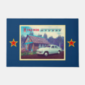 Russisches Auto und Dacha Fußmatte (Vorderseite)