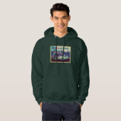 Russisches Auto und Dacha Hoodie (Vorne ganz)