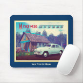 Russisches Auto und Dacha Mousepad (Mit Mouse)