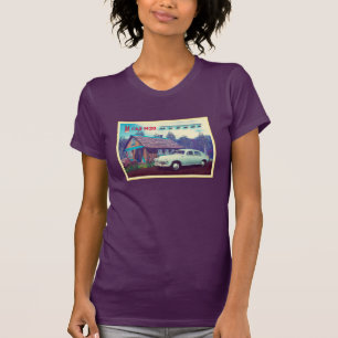 Russisches Auto und Dacha T-Shirt