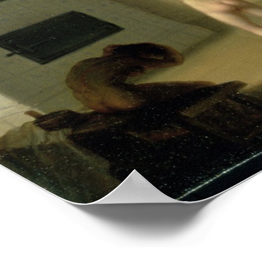 Russisches Bad, 1825 Poster (Ecke)