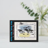 Russisches Ballett Postkarte (Stehend Vorderseite)