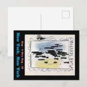 Russisches Ballett Postkarte (Vorne/Hinten)