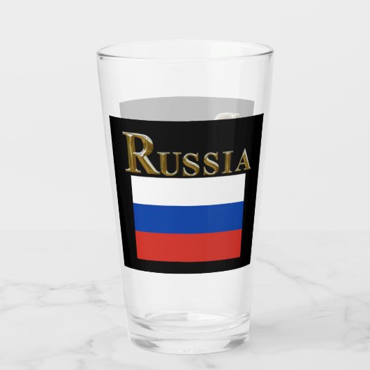 RUSSISCHES BIERGLAS GLAS (Rückseite)