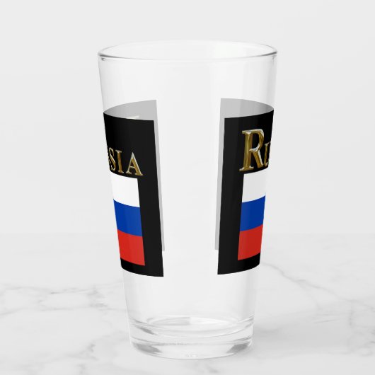 RUSSISCHES BIERGLAS GLAS (Links)